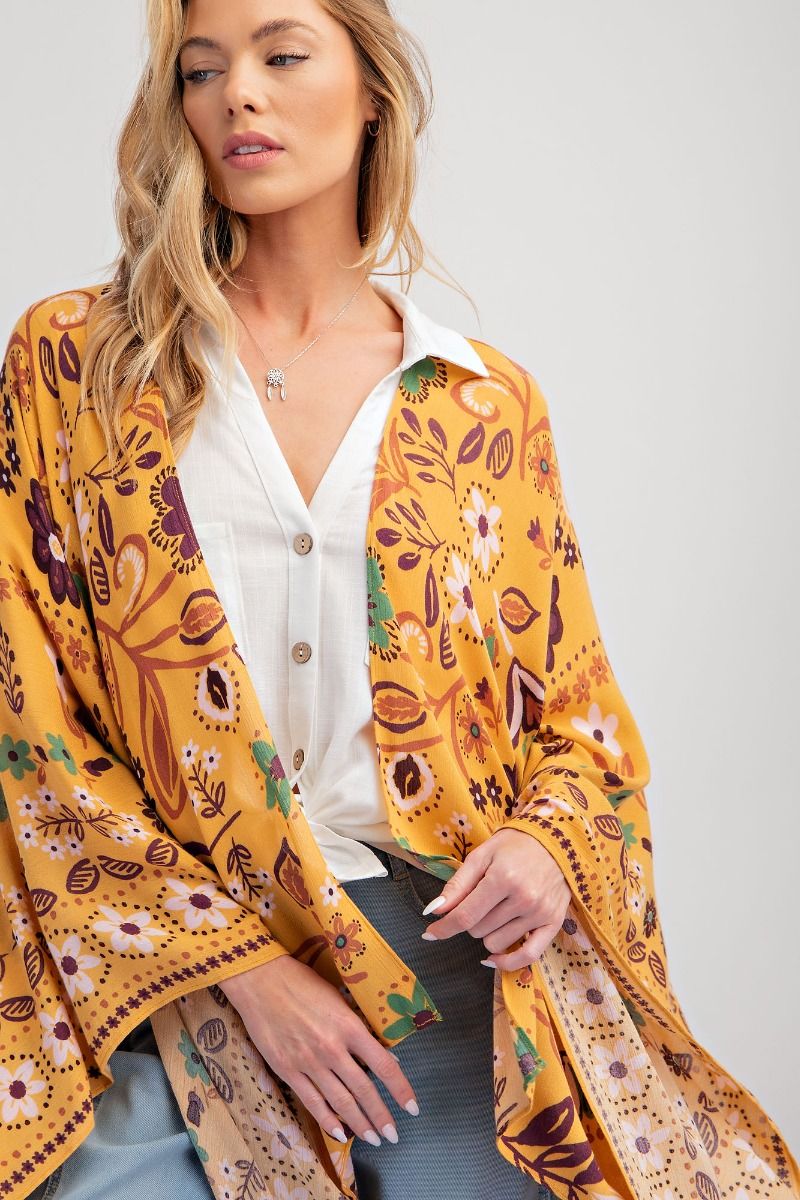 All I Need Flowy Kimono