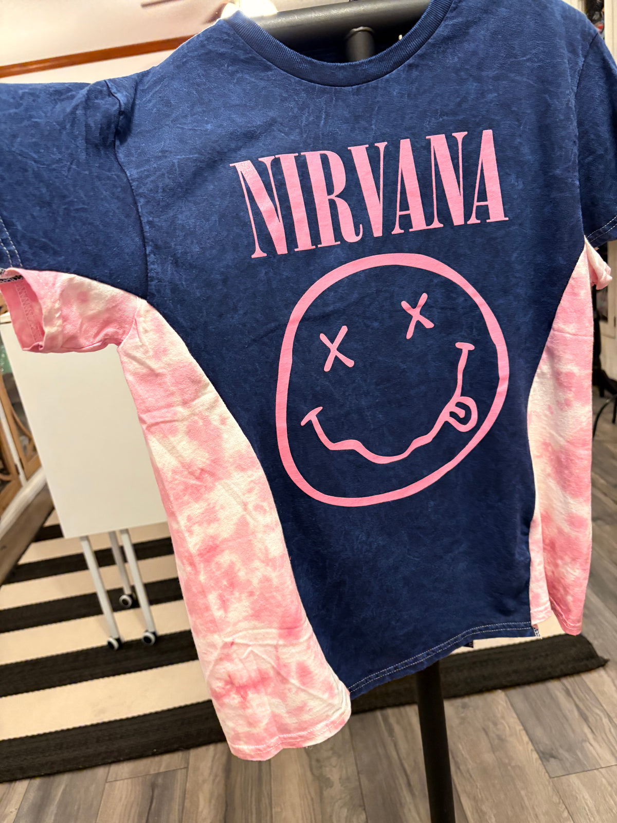 Teen Spirit Upcycled Tee One Size Fits an Small to Large
