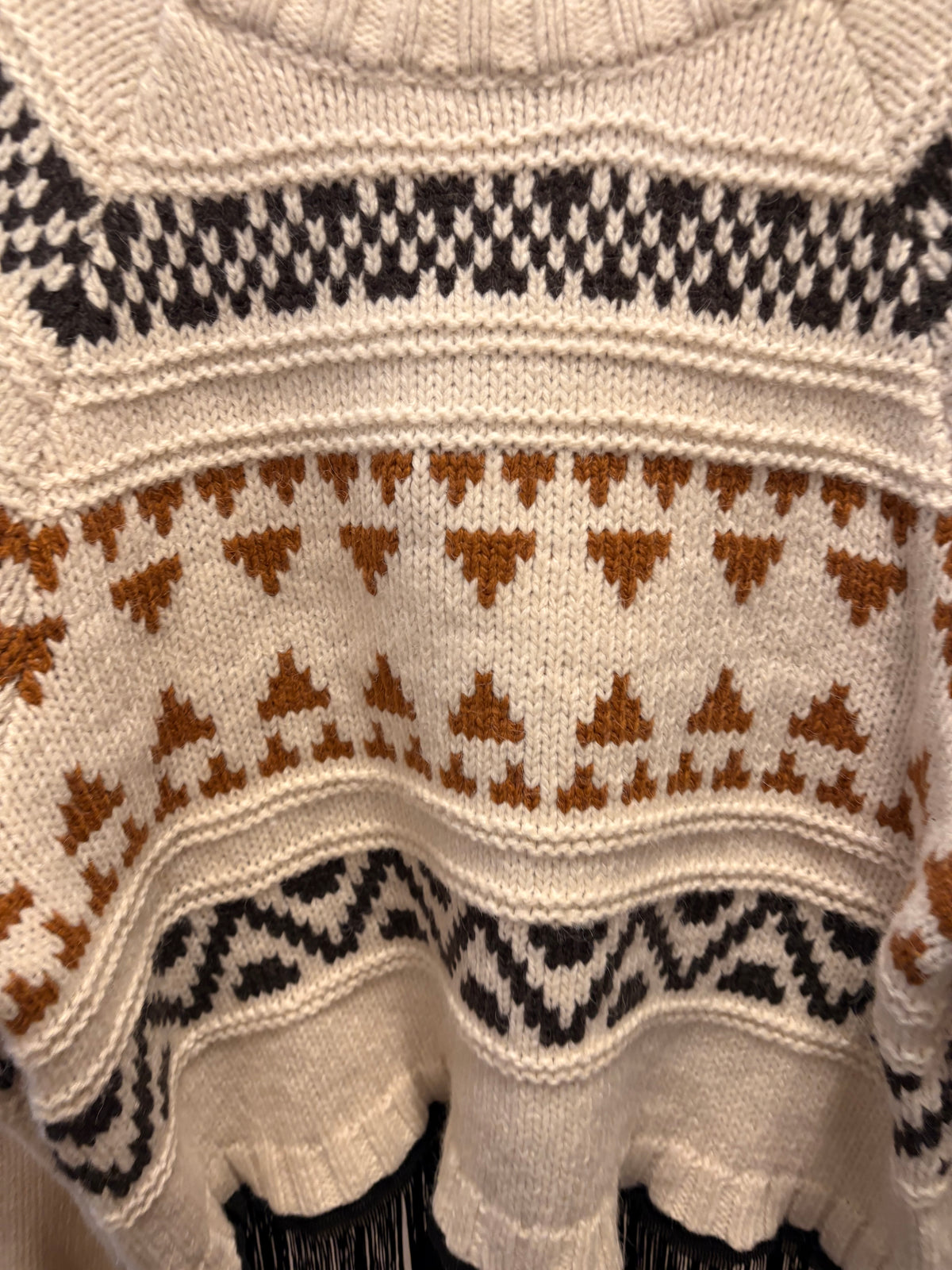 Ski Lodge Glam Sweater One Size Fits a Small to Large