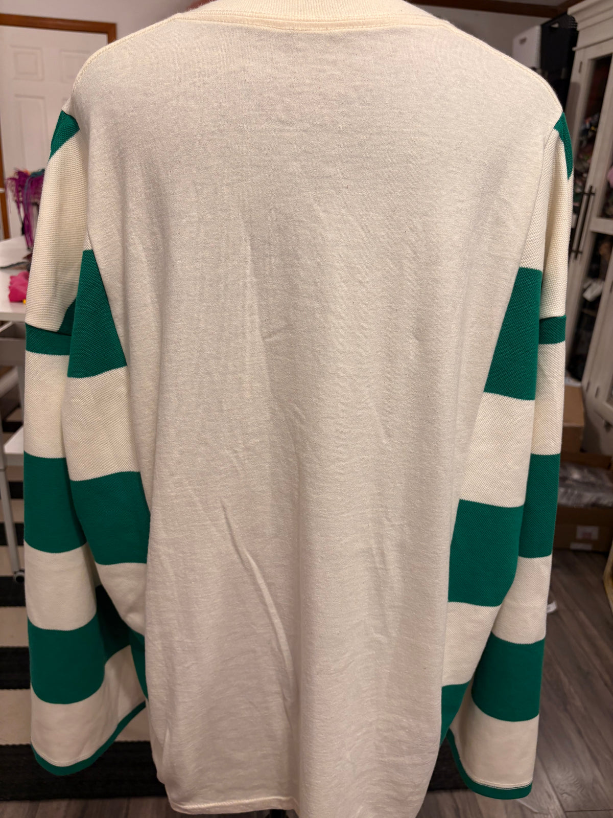 Veggie Striped Sweatshirt Tee One Size fits a Small to XXL