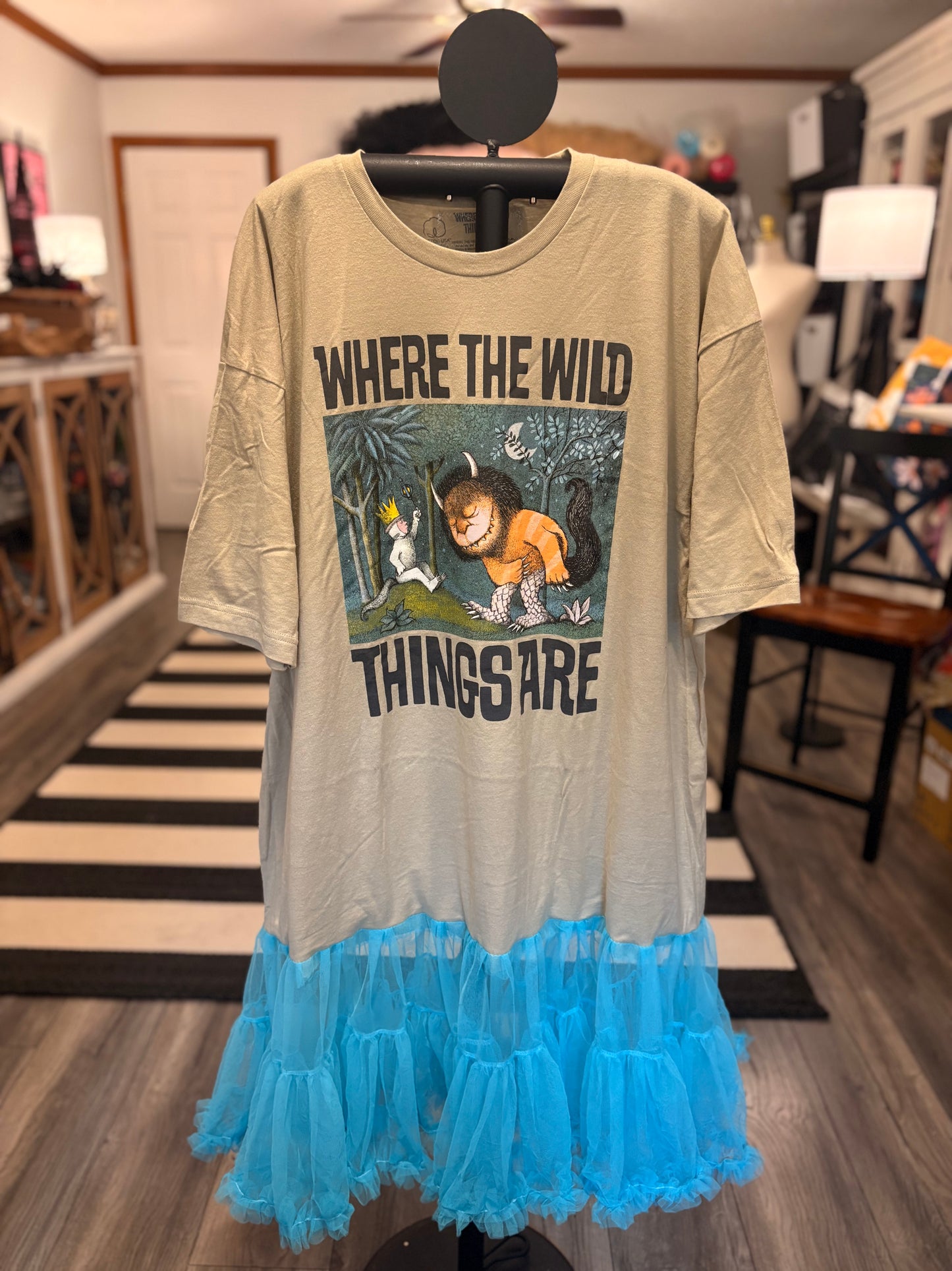 Wild Thing Upcycled Rockstar Dress One Size Fits a Large to 3X