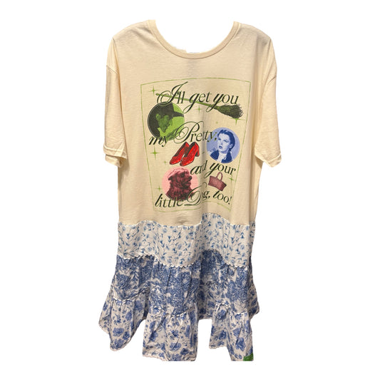 Wizard of Oz Rockstar Ruffle Dress Fits a Small to XL