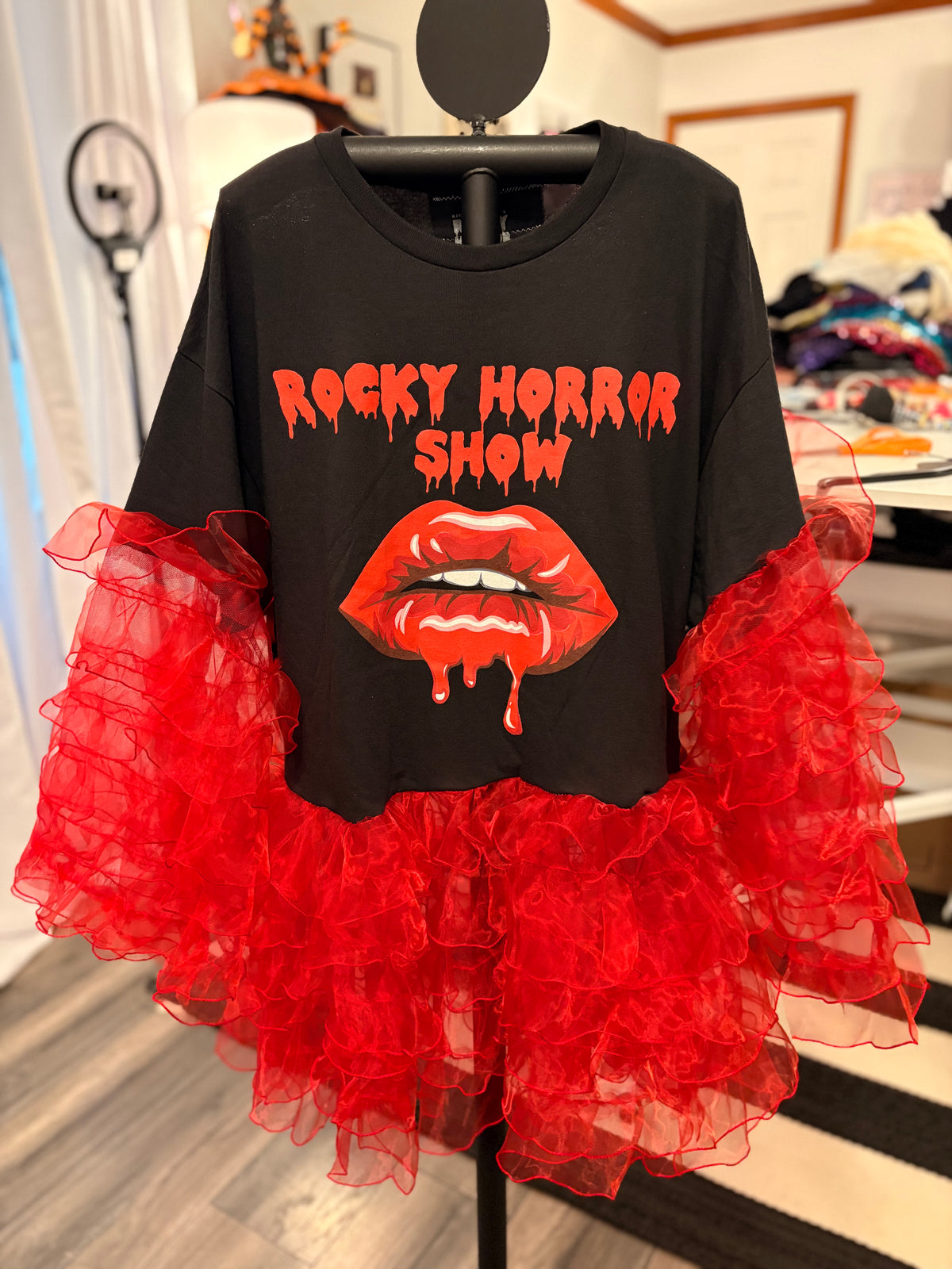 Time Warp Rockstar Tee One Size Fits Small to 3X