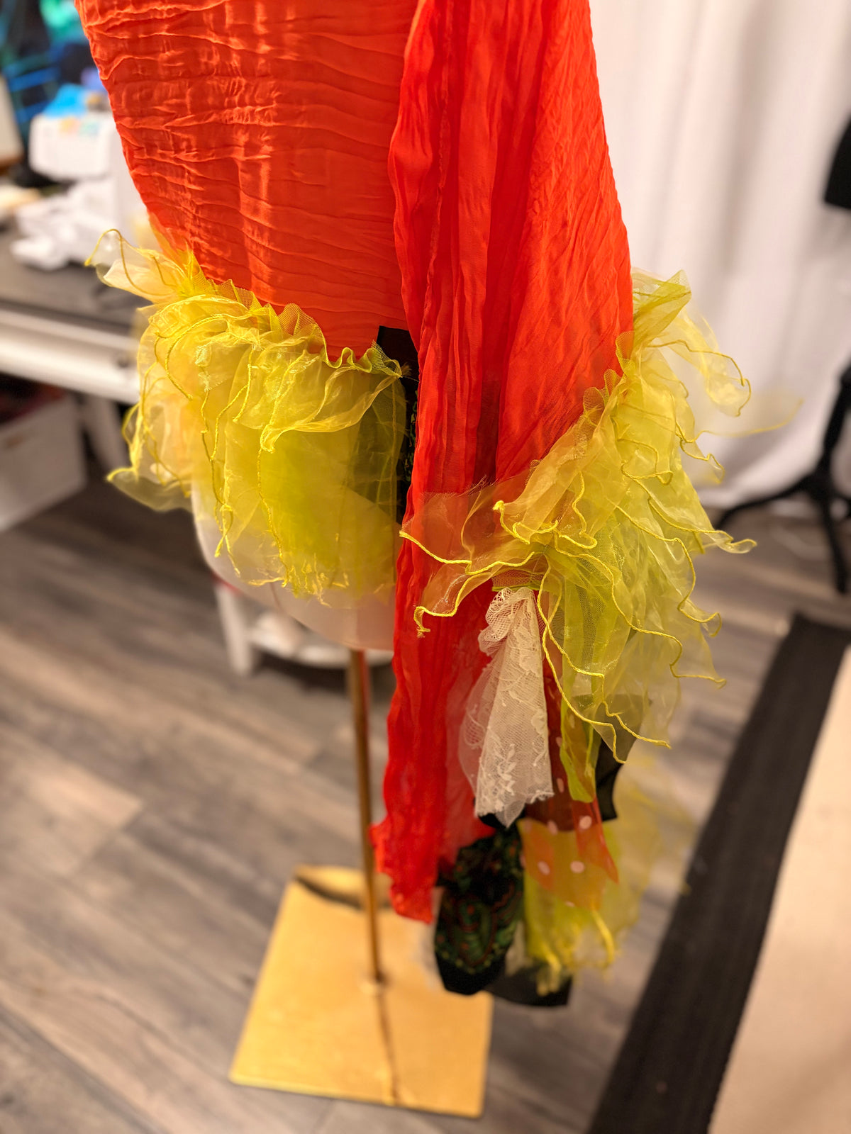Selena Glam Extra Long Fringe Scarf