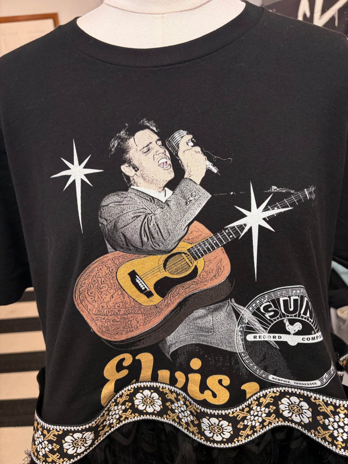 The King of Rock Upcycled Rockstar Fairytale Dress One Size Fits a Small to XLarge Oversized!