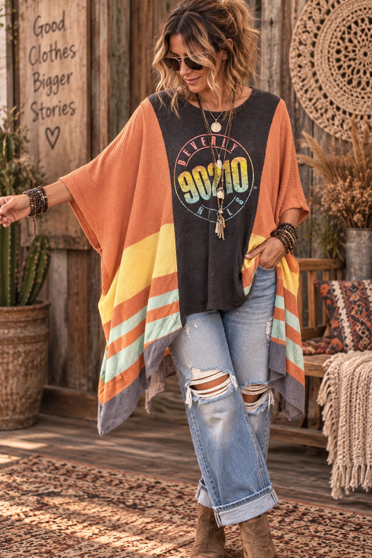 Beverly Hills Sweater Tee One Size fits a Small to XL