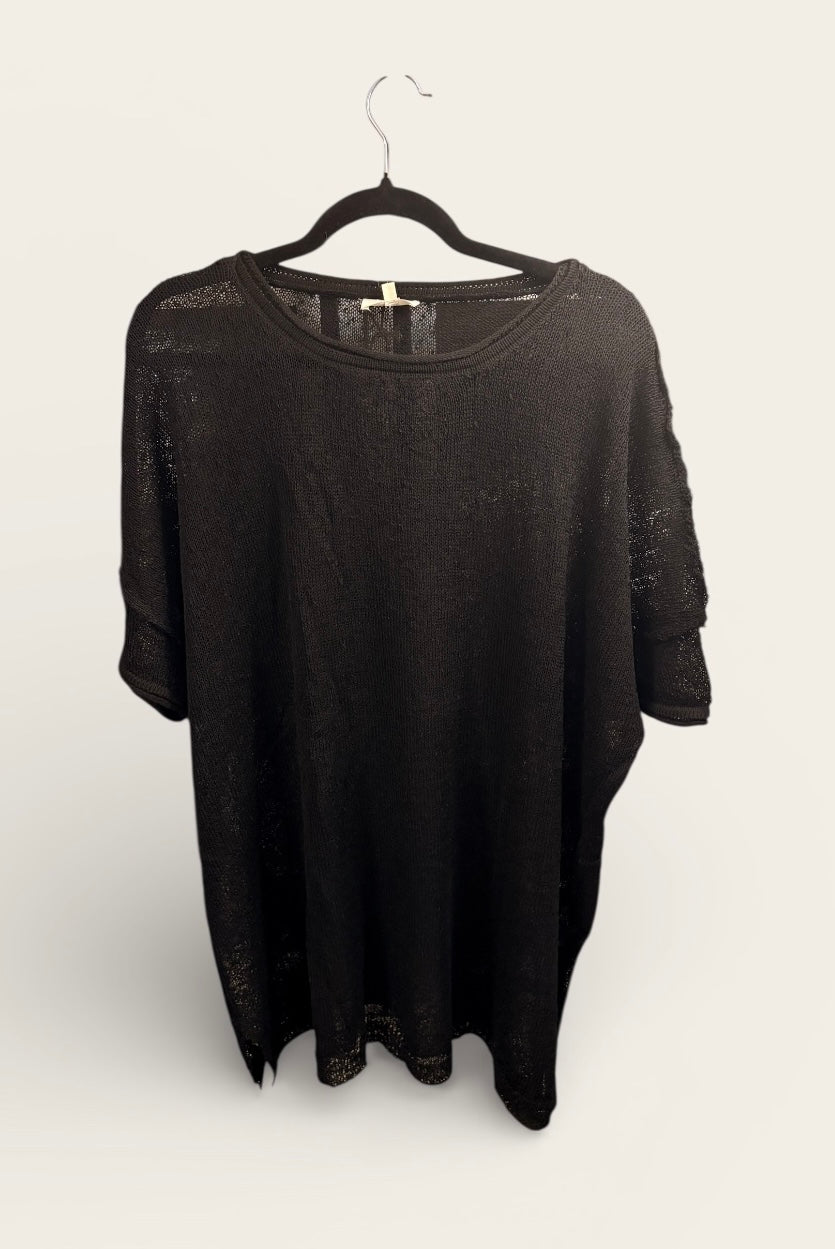 Short Sleeve Sweater Top