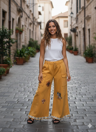 In the Woods “Junk” Terry Knit Cargo Pants Size 2X 16/18