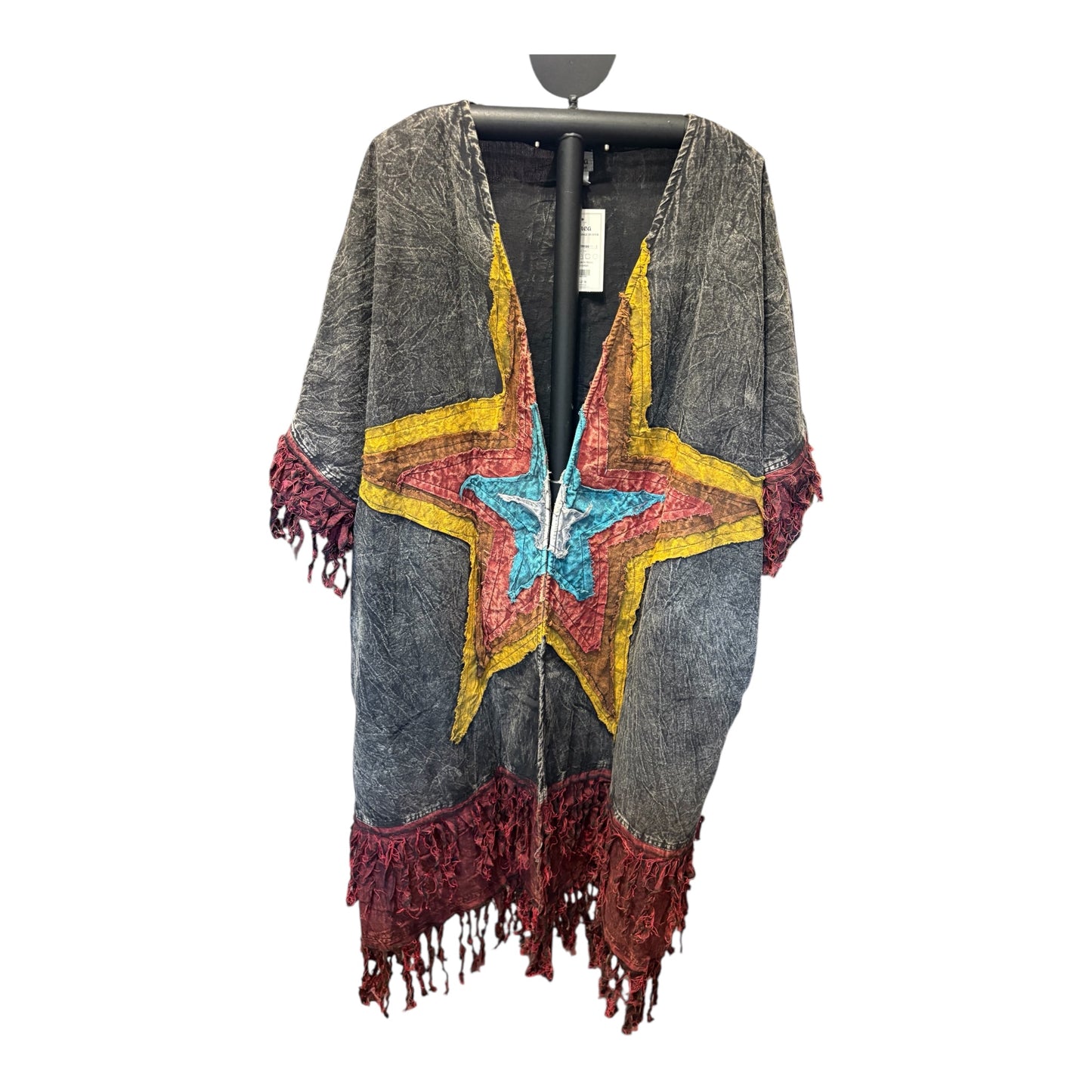 Rhea Cotton Fringe Duster