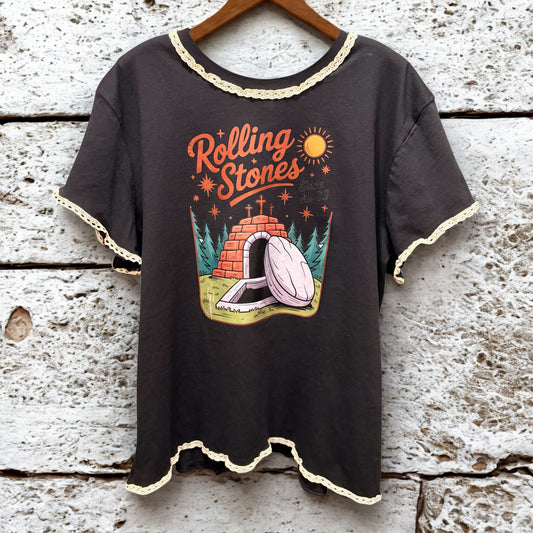Original Rolling Stones Pretty Little Tee One Size Fits an XL/XXL