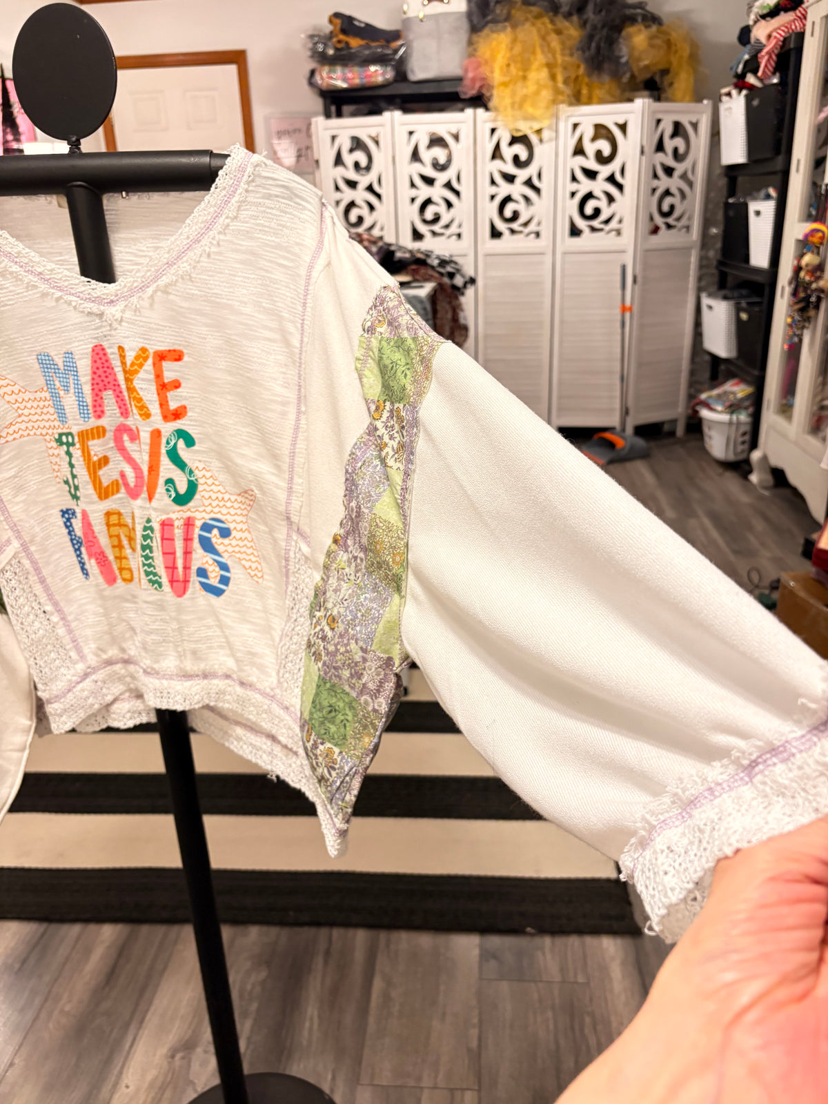 Make Jesus Famous Top One Size Fits a Small to Large