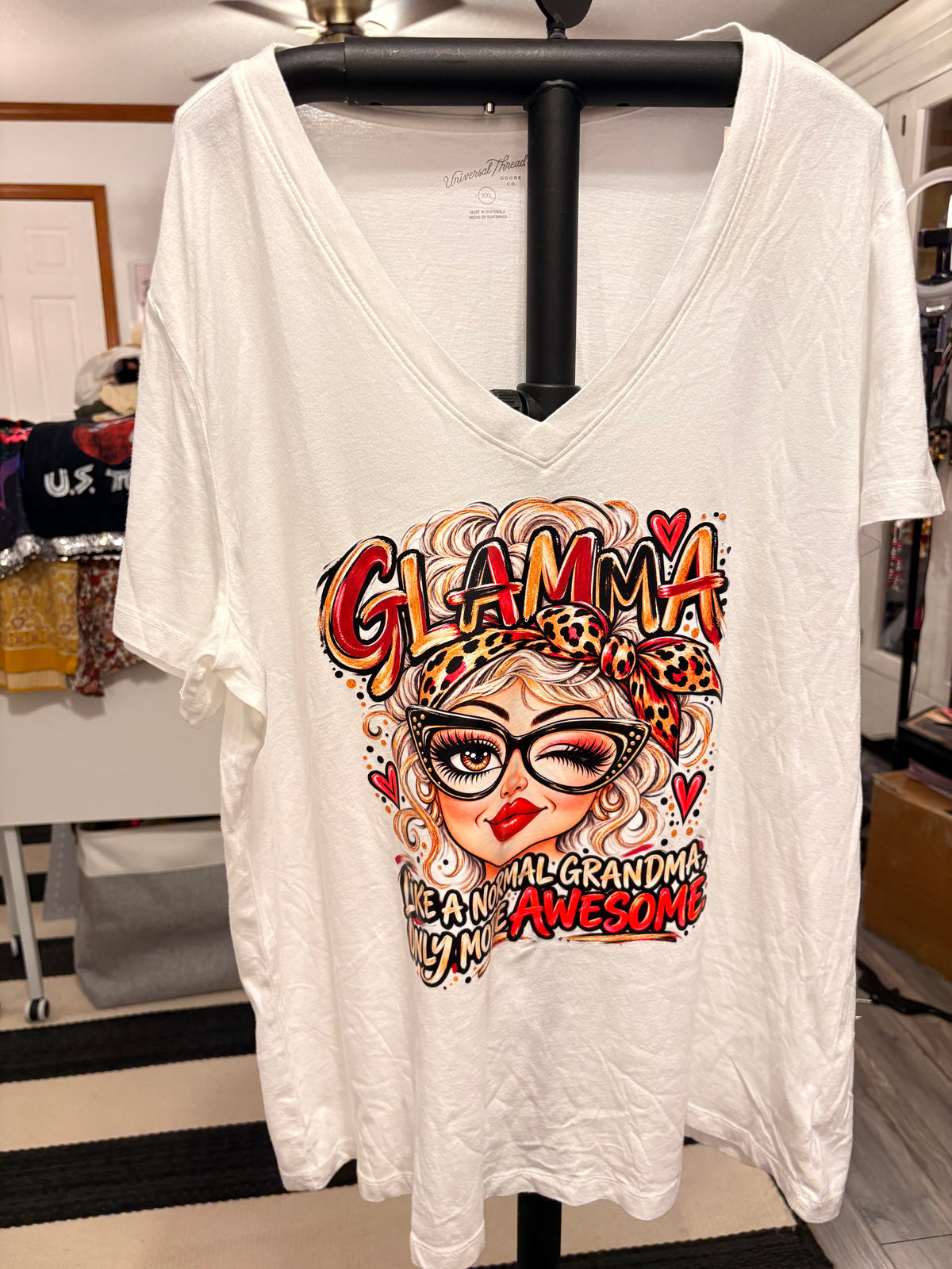 Glamma Tee Fits XL/XXL
