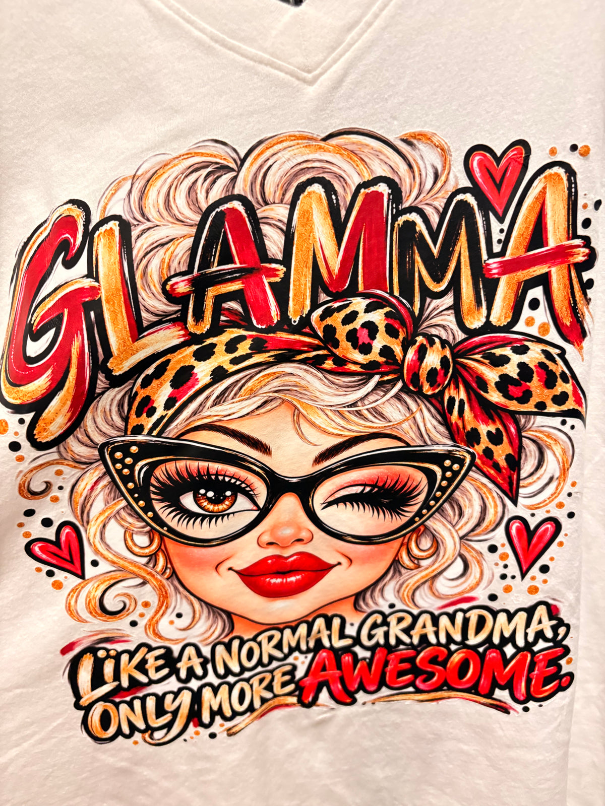 Glamma Tee Fits XL/XXL