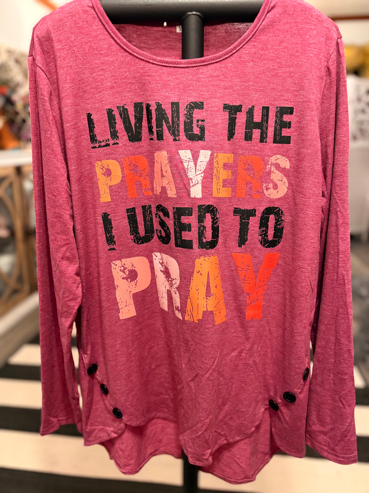 Living Prayers Tee Medium