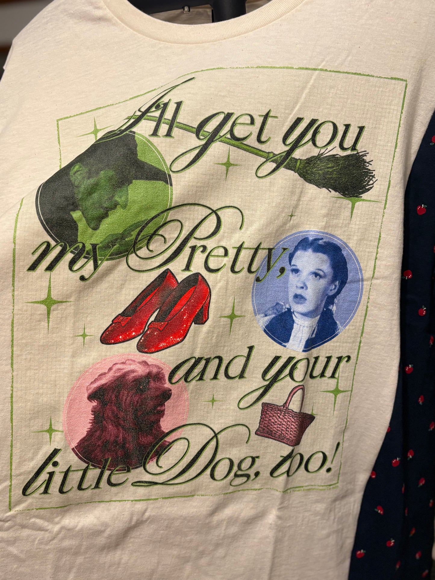 I'm Gonna Get You My Pretty Upcycled Long-Sleeve Knit Tee Small to XXL