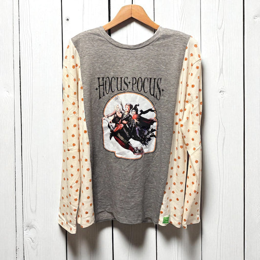 Hocus Pocus Upcycled Tee Fits a Small to XL OVERSIZED