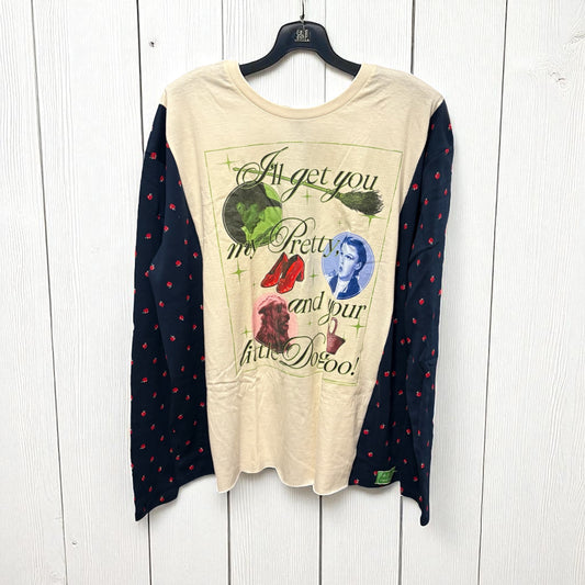 I'm Gonna Get You My Pretty Upcycled Long-Sleeve Knit Tee Small to XXL