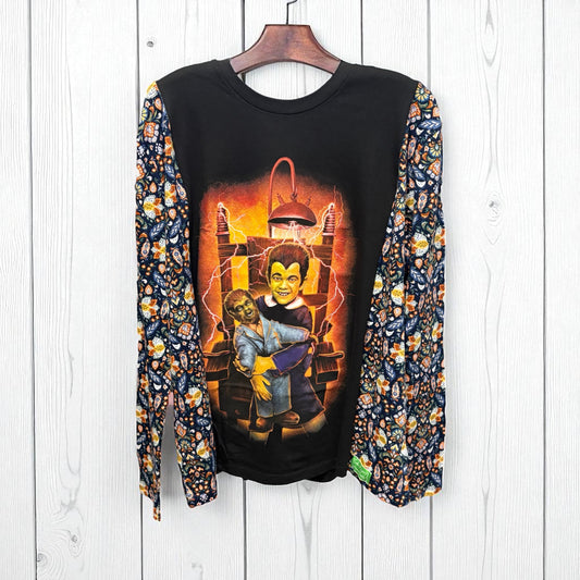 Eddy Munster Upcycled Long-Sleeve Knit Tee Small to XXL