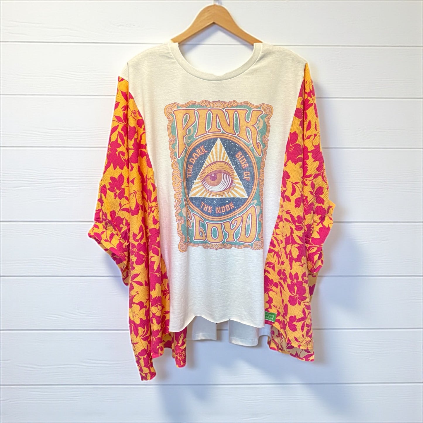 Pink Floyd Upcycled Top One Size Fits a Small to XXL