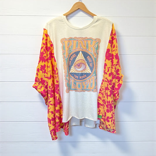 Pink Floyd Upcycled Top One Size Fits a Small to XXL