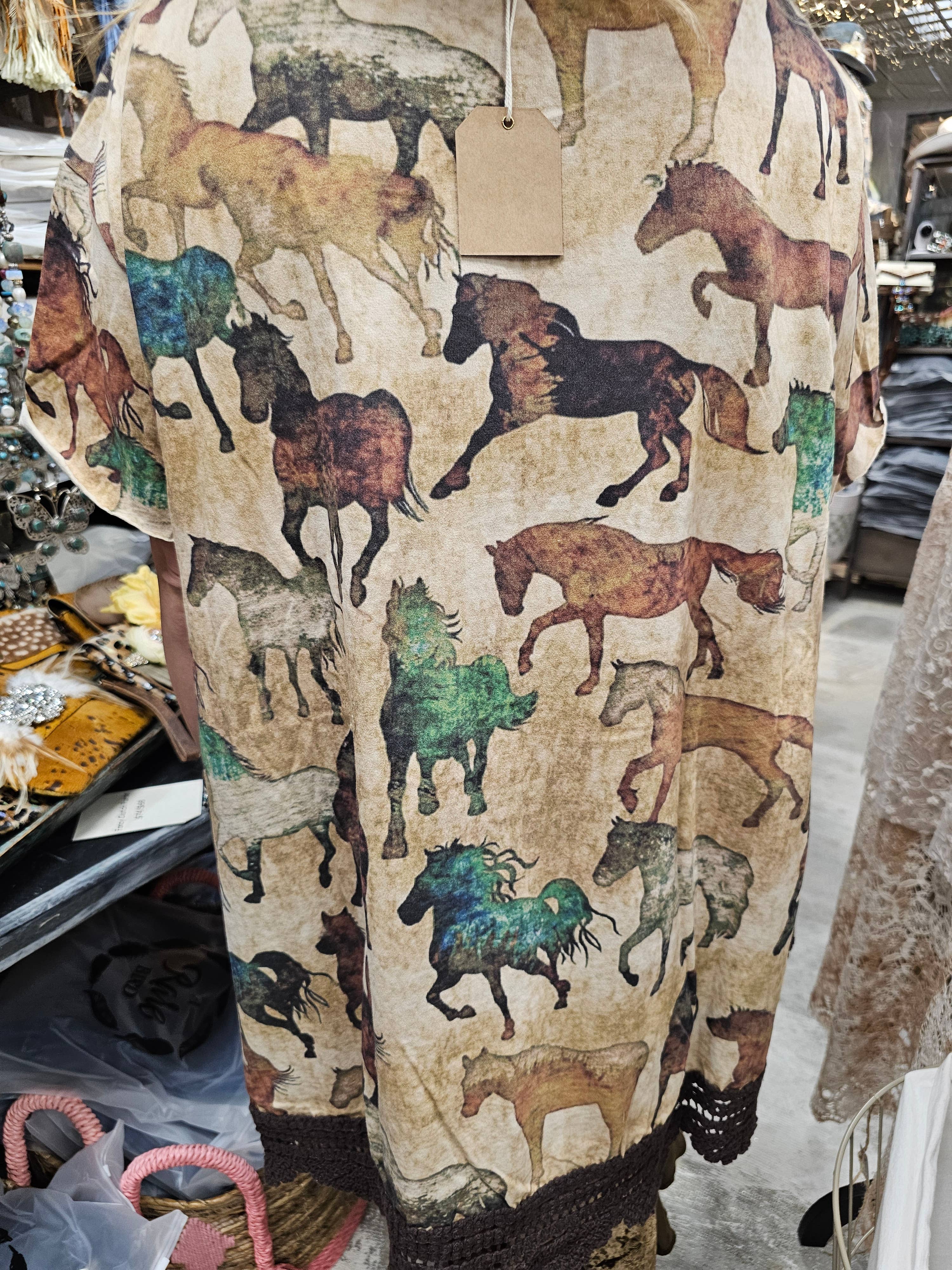 Spirit Horses Lace Shirt – Tabi Myers