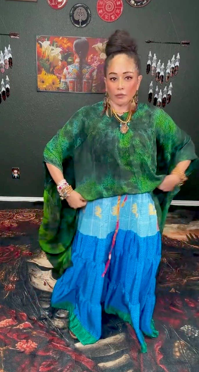 Kantha Silk Sundancer Palazzo Pants 1000-03