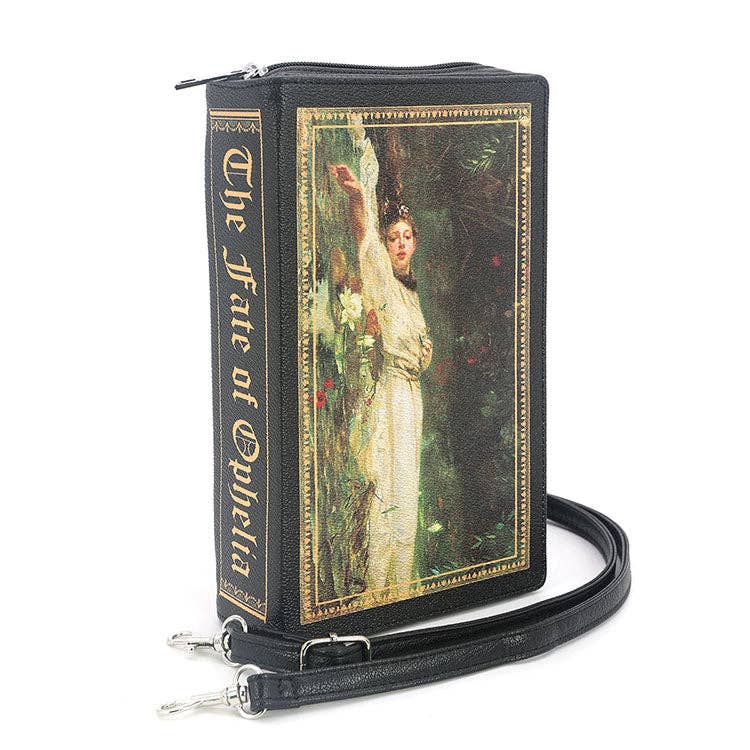 THE  FATE OF OPHELIA BOOK CLUTCH BAG IN VINYL (Copy)