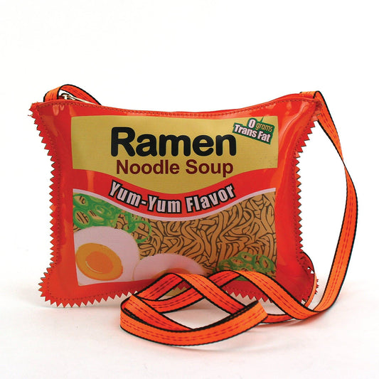 Ramen Instant Noodle Soup Crossbody Bag in Vinyl (Copy)