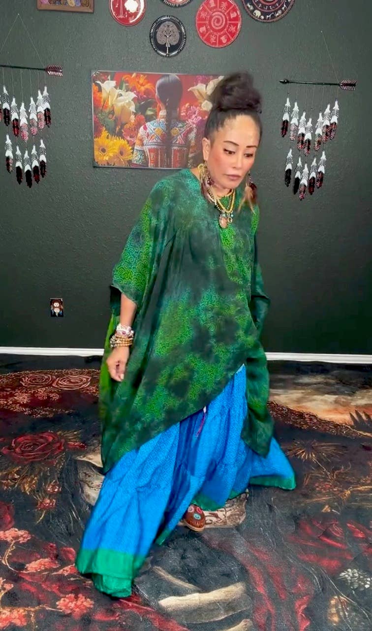 Kantha Silk Sundancer Palazzo Pants 1000-03